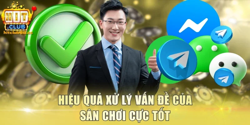 Hiệu quả xử lý vấn đề của sân chơi cực tốt